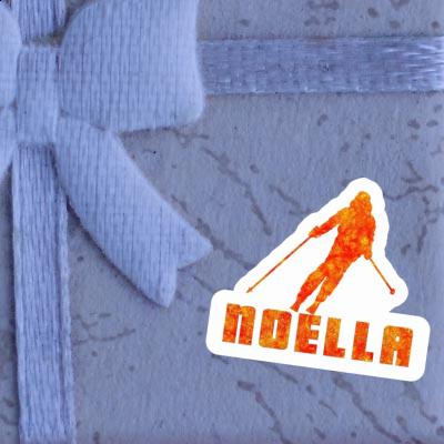 Aufkleber Skifahrerin Noella Notebook Aufkleber Skifahrerin Noella Gift package Image