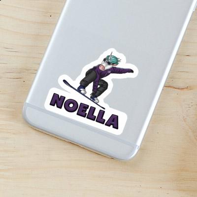 Aufkleber Snowboarderin Noella Notebook Aufkleber Snowboarderin Noella Notebook Image