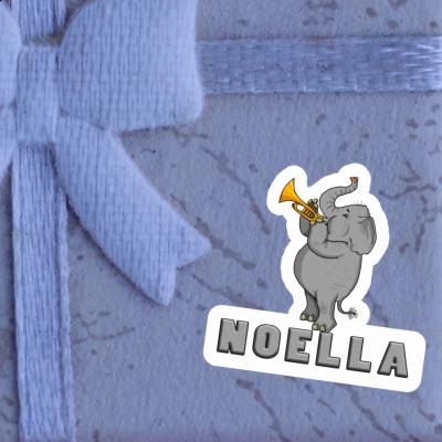 Trompeten-Elefant Sticker Noella Notebook Trompeten-Elefant Sticker Noella Notebook Image