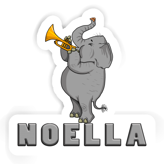 Trompeten-Elefant Sticker Noella Gift package Image
