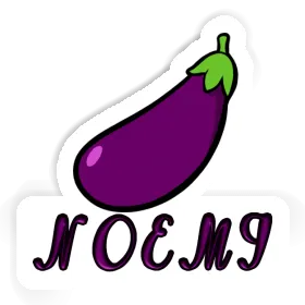 Sticker Noemi Aubergine Image