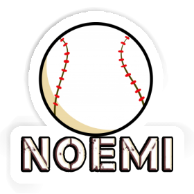 Noemi Sticker Baseball Ball Image