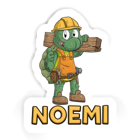 Sticker Construction worker Noemi Image