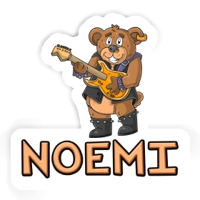 Rocker Bear Sticker Noemi Image