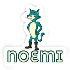 Noemi Sticker Standing Cat Image