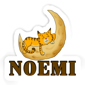 Sticker Sleeping Cat Noemi Image