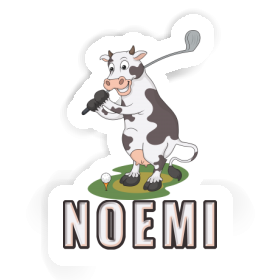 Sticker Golf Cow Noemi Image