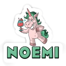 Sticker Noemi Party Unicorn Image