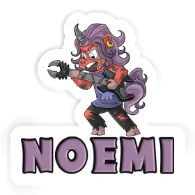 Sticker Rocking Unicorn Noemi Image