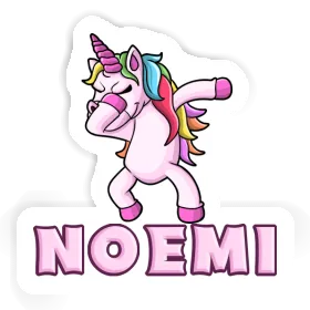 Dabbing Unicorn Sticker Noemi Image