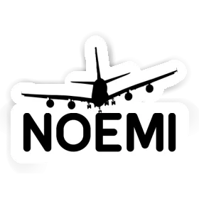 Sticker Airplane Noemi Image