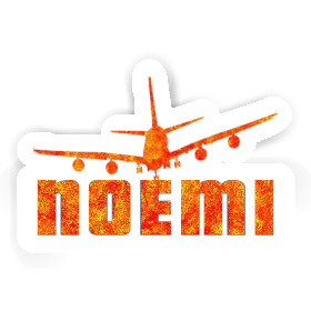 Airplane Sticker Noemi Image