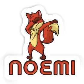 Noemi Sticker Dabbing Fox Image