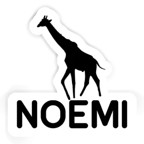 Noemi Sticker Giraffe Image