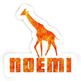 Noemi Sticker Giraffe Image