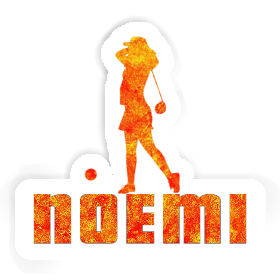 Sticker Noemi Golfer Image