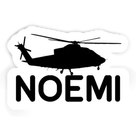 Helicopter Sticker Noemi Image