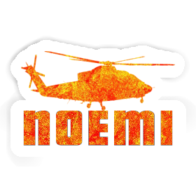 Sticker Noemi Helicopter Image