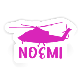 Noemi Sticker Helicopter Image