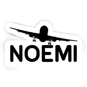 Sticker Airplane Noemi Image