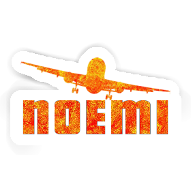 Airplane Sticker Noemi Image