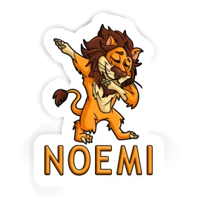 Noemi Sticker Dabbing Lion Image