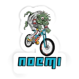 Sticker Downhill Biker Noemi Image