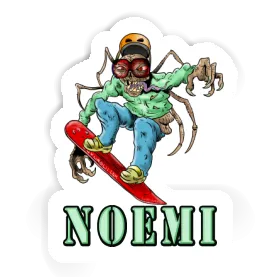 Snowboarder Sticker Noemi Image