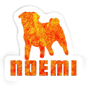 Sticker Pug Noemi Image