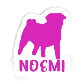 Noemi Sticker Pug Image