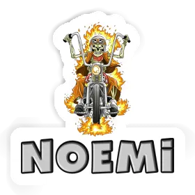 Sticker Noemi Motorbike Rider Image