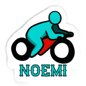 Sticker Noemi Motorbike Driver Image