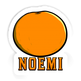 Orange Sticker Noemi Image