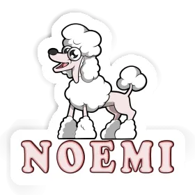 Sticker Poodle Noemi Image