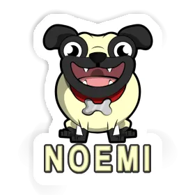 Sticker Noemi Pug Image