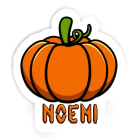 Pumpkin Sticker Noemi Image