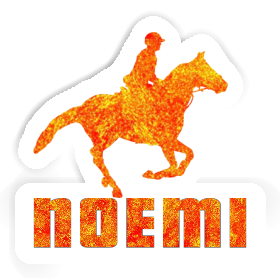 Sticker Noemi Horse Rider Image