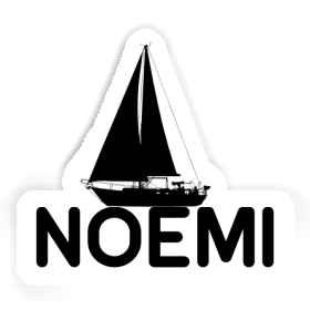 Noemi Sticker Sailboat Image