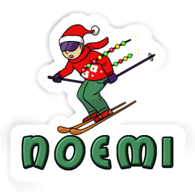 Skier Sticker Noemi Image