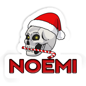 Sticker Noemi Christmas Skull Image