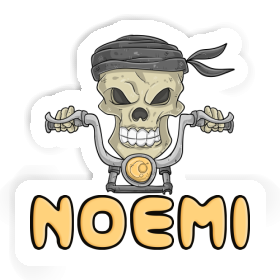 Sticker Noemi Motorcycle Rider Image