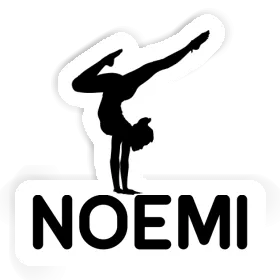 Sticker Yoga Woman Noemi Image