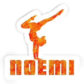 Yoga Woman Sticker Noemi Image