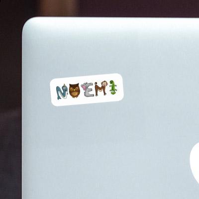 Sticker Noemi Animal Font Laptop Image