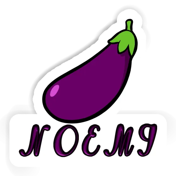 Sticker Noemi Aubergine Gift package Image