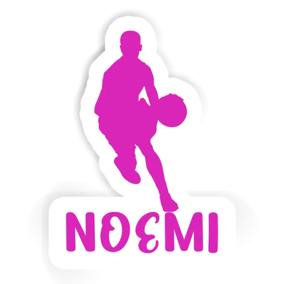 Basketball Player Sticker Noemi Laptop Image