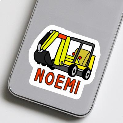 Noemi Autocollant Mini-pelle Laptop Image