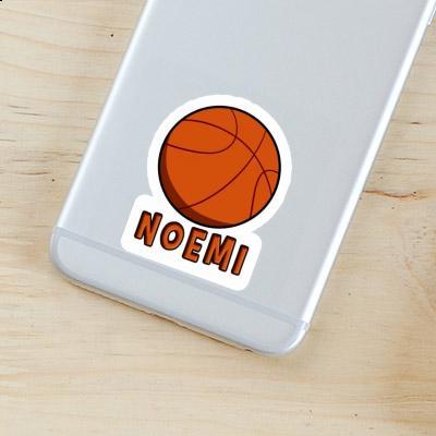 Autocollant Noemi Ballon de basketball Notebook Image