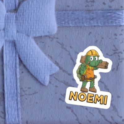 Sticker Construction worker Noemi Gift package Image