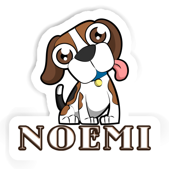 Autocollant Noemi Beagle-Hund Image